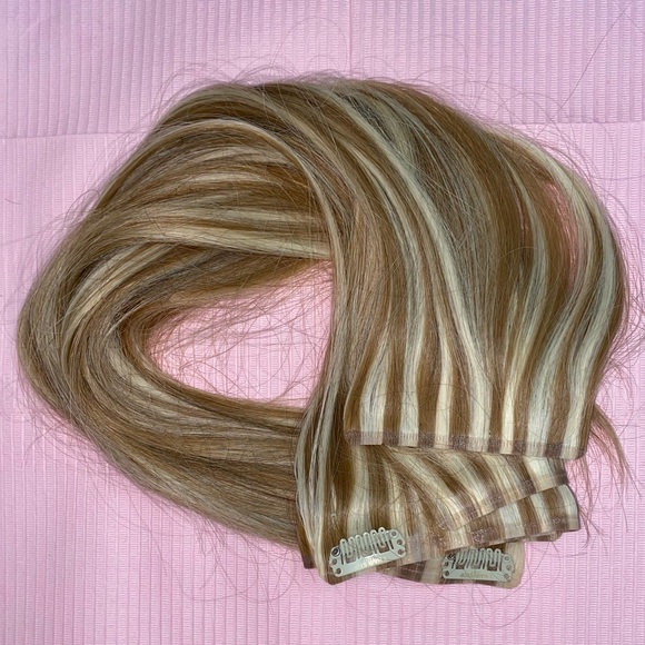 Highlights #7.3/12.1 Clip In Extensions 1 piece - Picture 1 of 3